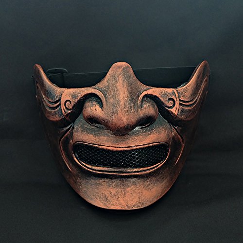 bronze mempo mask