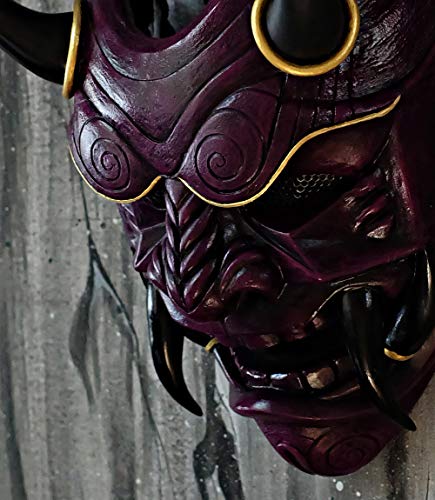 purple oni mask 