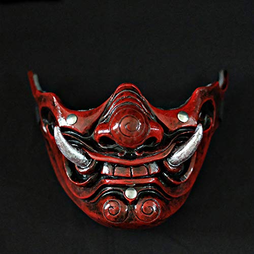 shogun samurai half mask