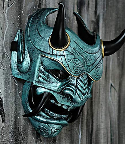 Blue Oni Mask - HQ Fiberglass