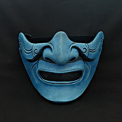 blue mempo mask