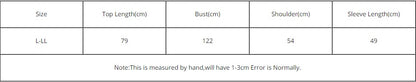 warm hanten size