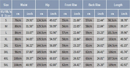 harem trousers size