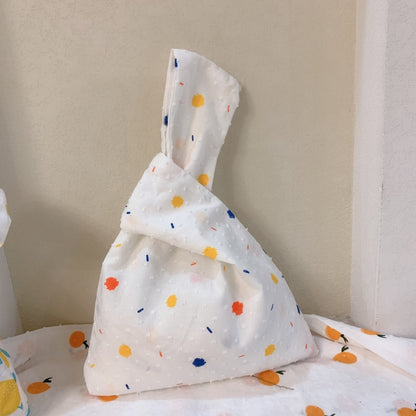 summer bloom knot bag