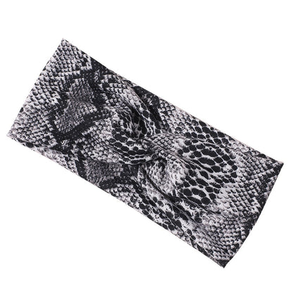 knitting cross headband