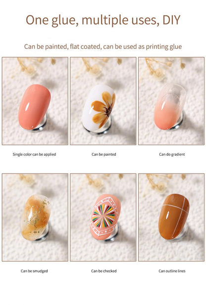2 in 1 japanese nail glue