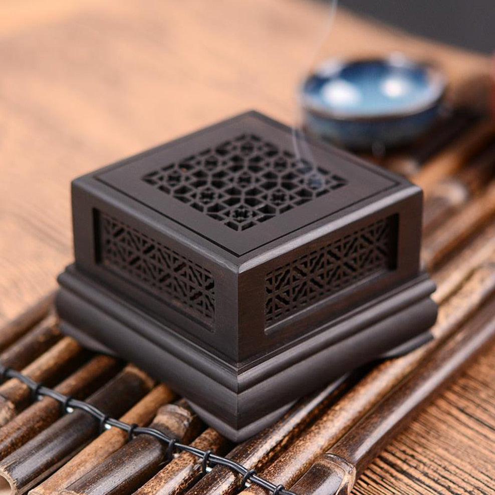 square incense burner