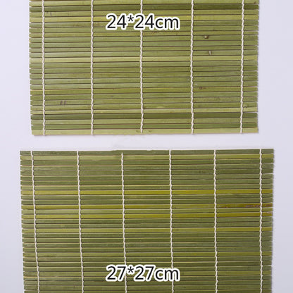 Green Japanese Bamboo Folding Mat - product image 6