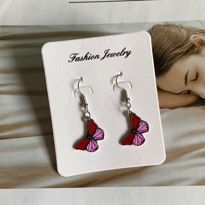 butterfly style earring