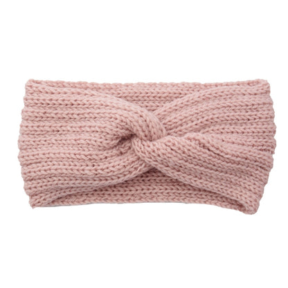 knitting cross headband