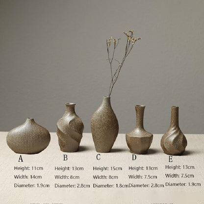 stoneware ceramic vase size