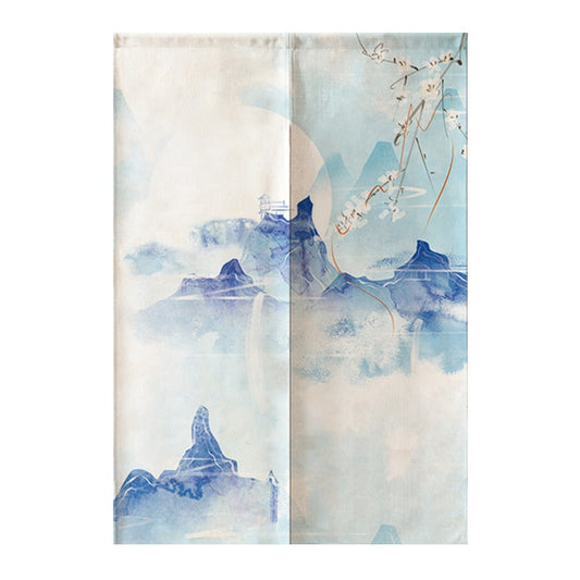 zen mountains curtains