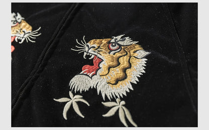 double faced bomber jacket