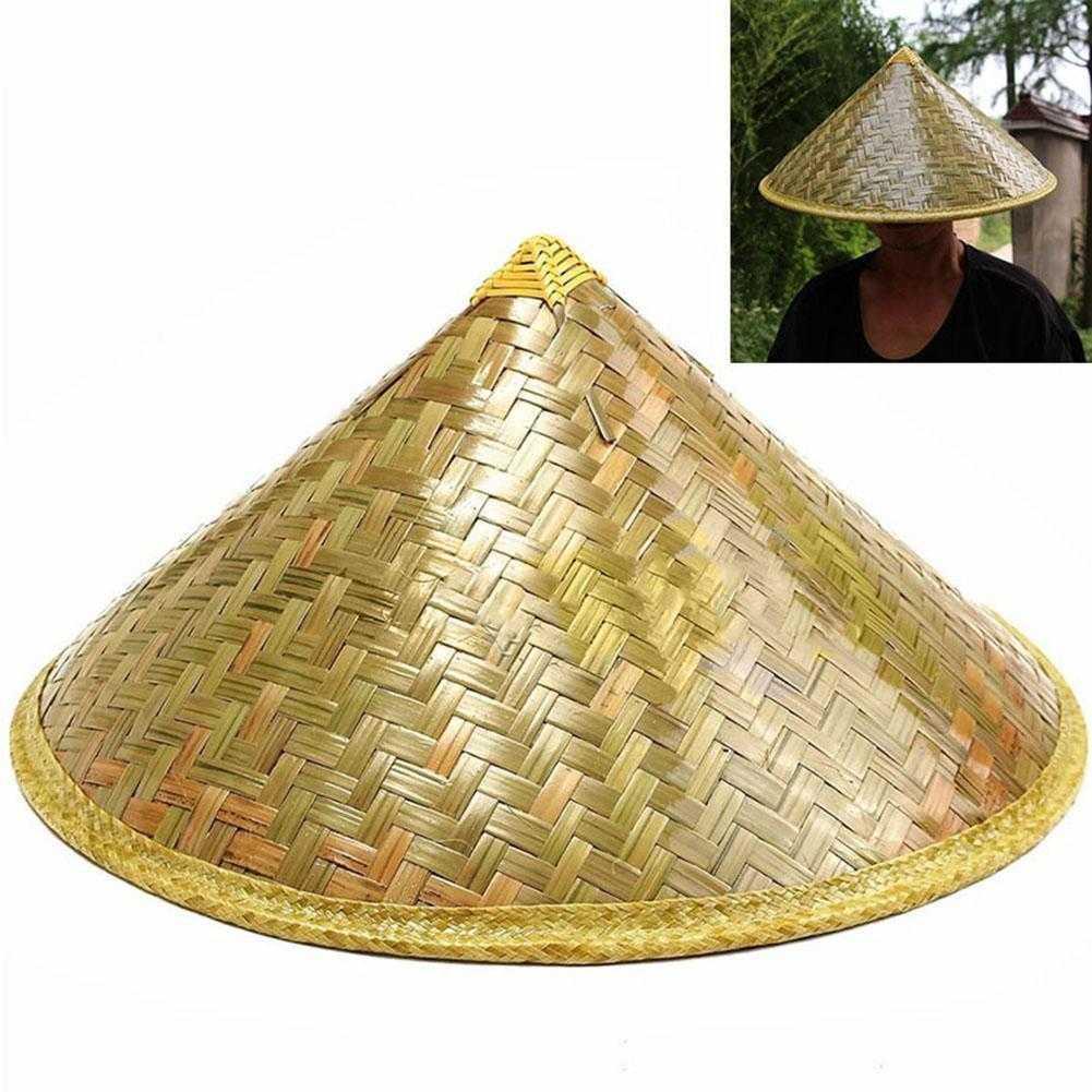 bamboo cone hat