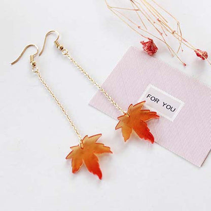 autumn leaves earrings