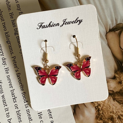 butterfly style earring