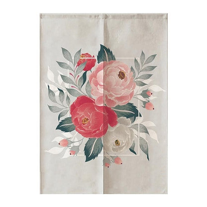 flowers and birds curtain