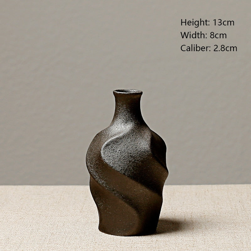 stoneware ceramic vase size