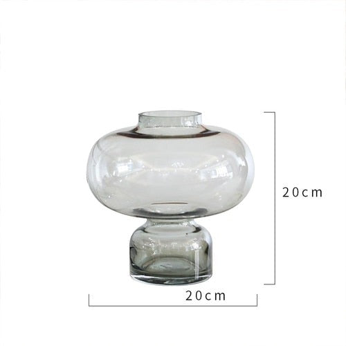crystal clear vase