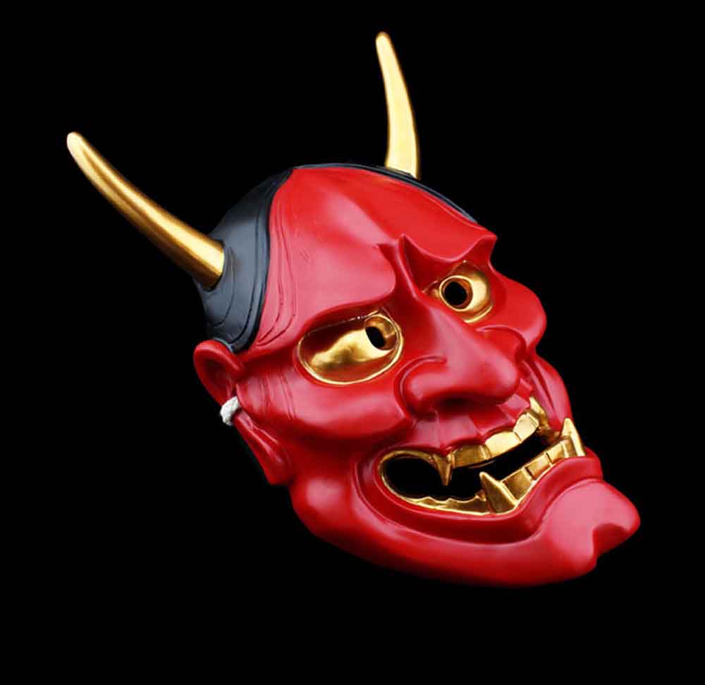 red hannya mask