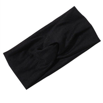knitting cross headband