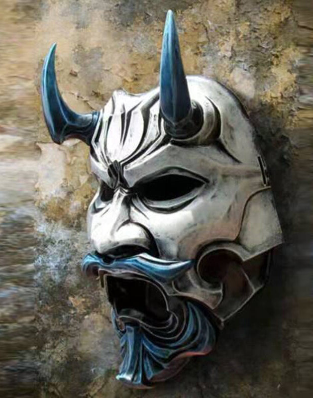 smaurai devil mask