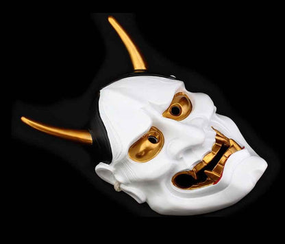 white hannya mask