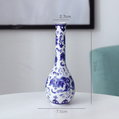 Antique Blue and White Porcelain Vase - product image 5