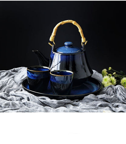 kiln glaze teaset