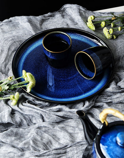 kiln glaze teaset