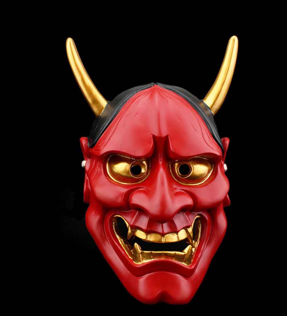 red hannya mask