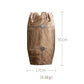 wooden vase size