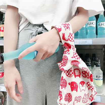 kawai cat knot bag