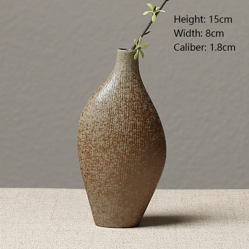 stoneware ceramic vase size