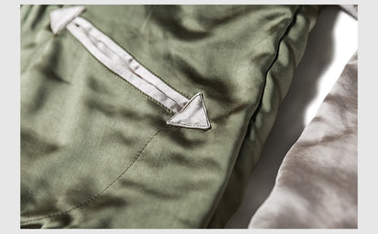 double faced bomber jacket