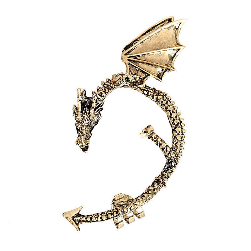 dragon japanese earrings