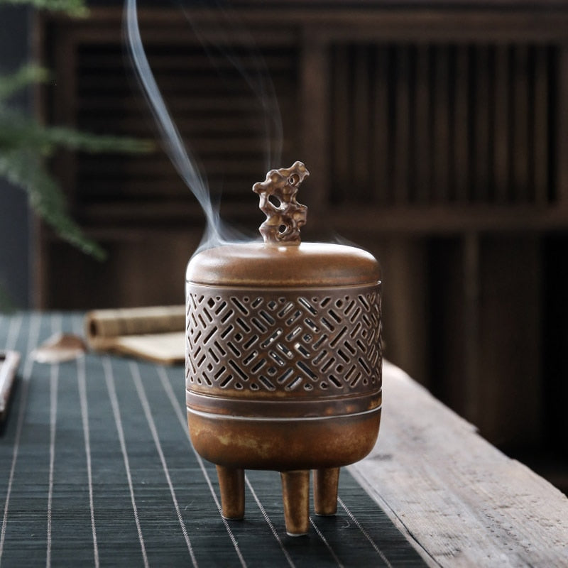antique incense burner