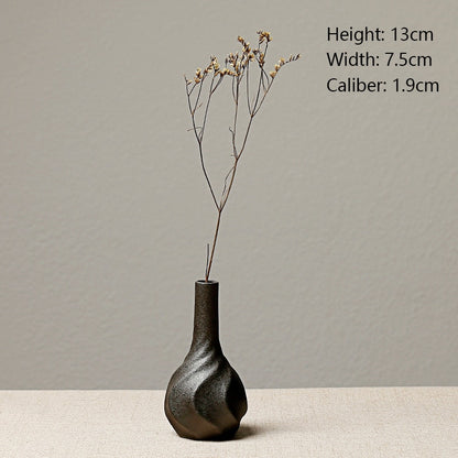 stoneware ceramic vase size
