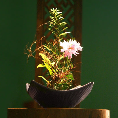 open bowl vase
