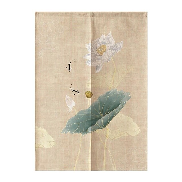 flowers and birds curtain