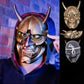 bronze hannya mask
