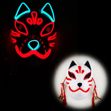 Japanese LED Masks – Japanese Oni Masks