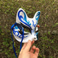 blue spirit kitsune mask