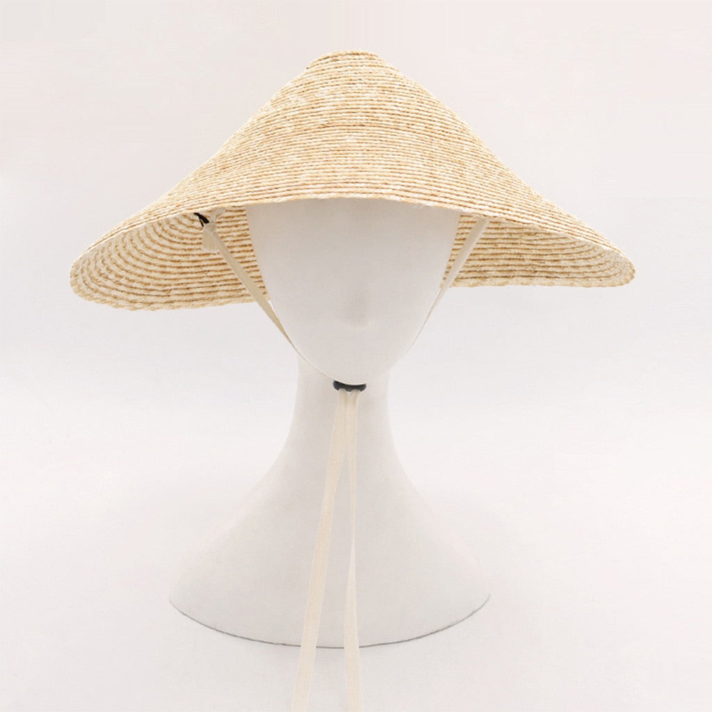 Japanese Reed Hat Farmer Style Japanese Straw Hat – Japanese Oni Masks