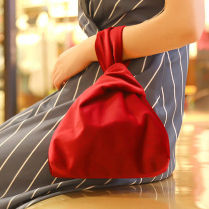 party wear velvet knot bag
