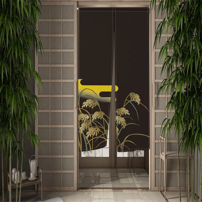 nature print curtains