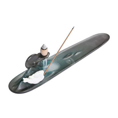 ceramic backflow incense burner