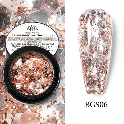 varnish glitter gel