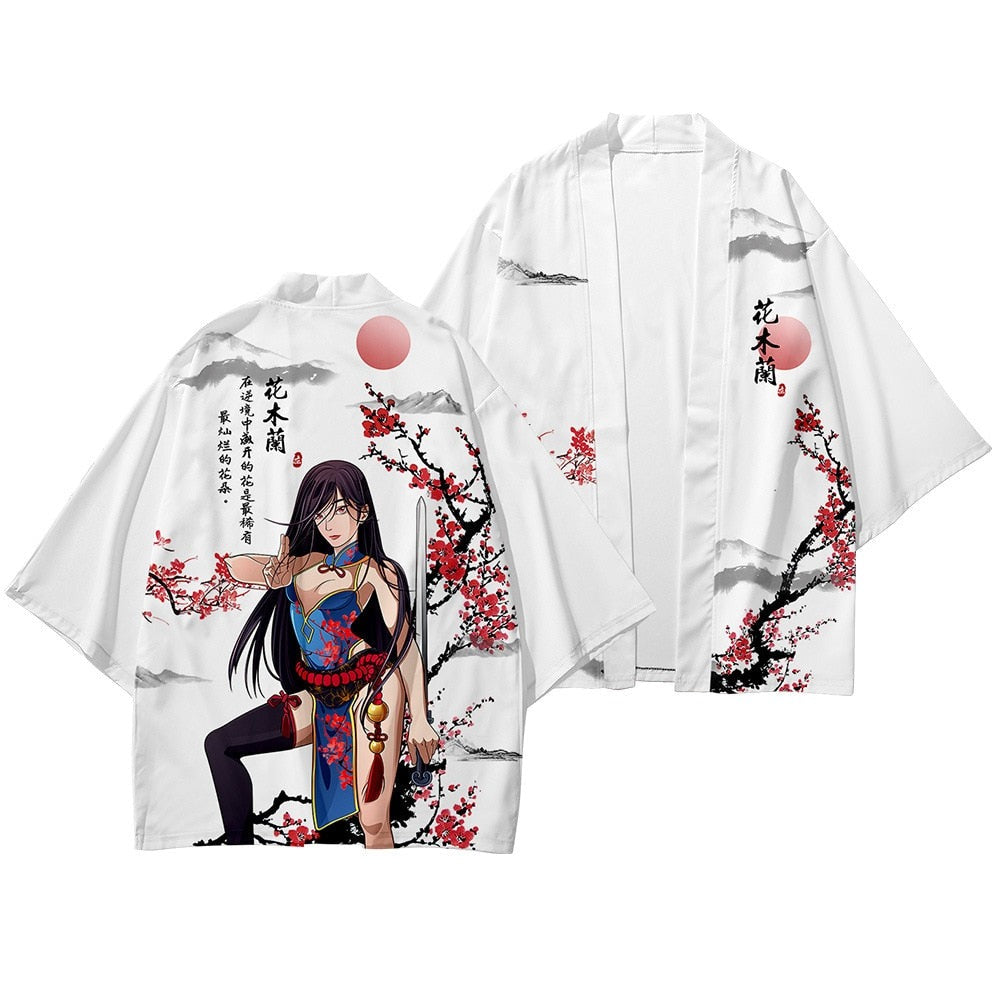 Hua Mulan Japanese Dress – Japanese Oni Masks