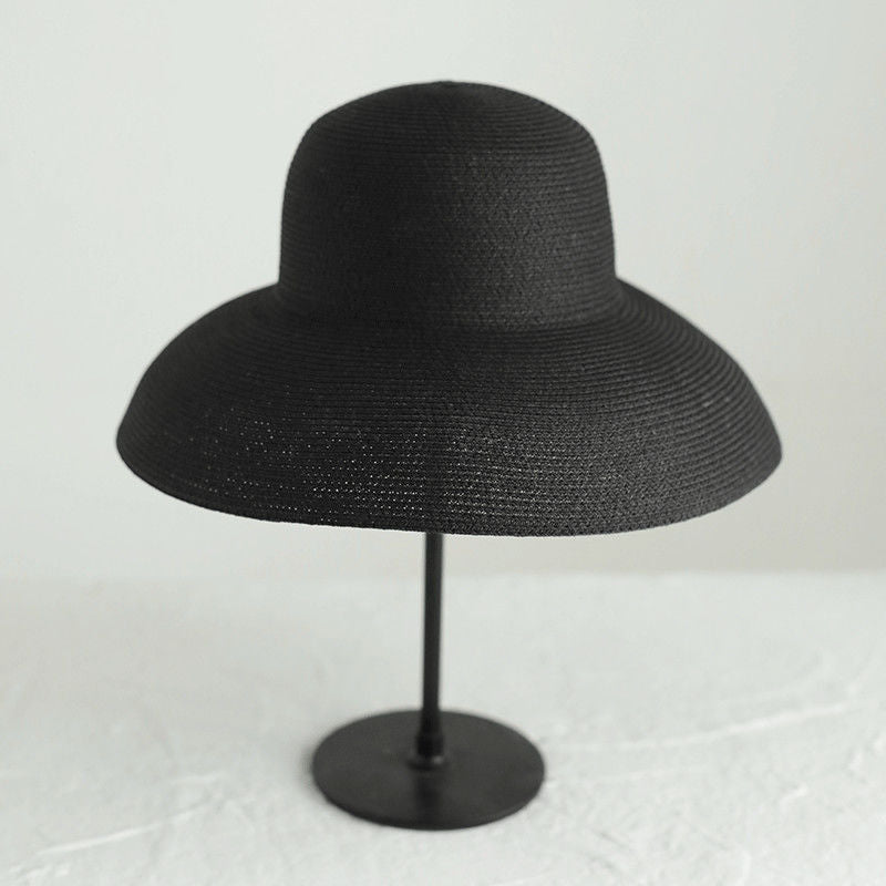round top brim hat